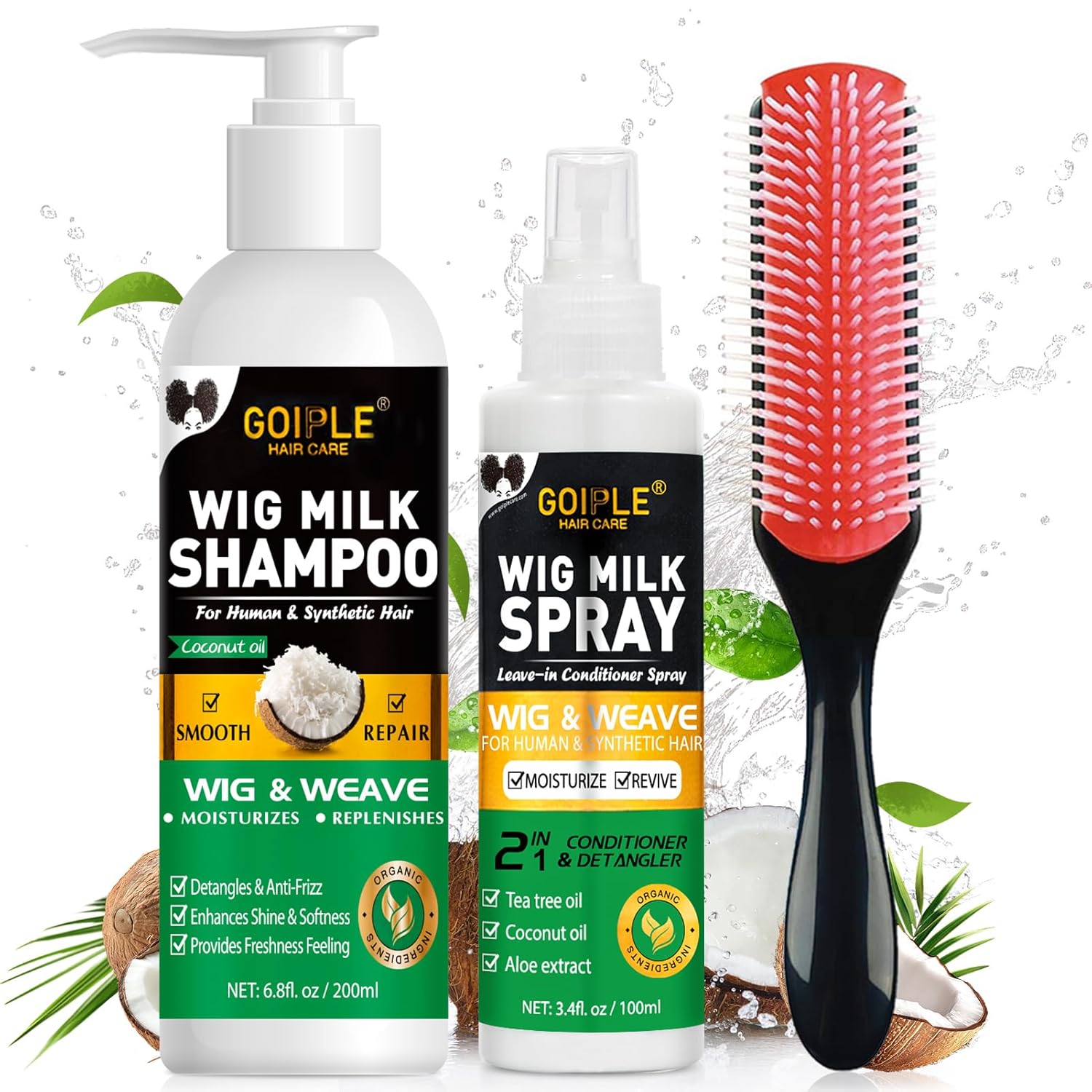 Hair Care Conditioner - GOIPLE 3'ü 1 Arada Peruk Bakım