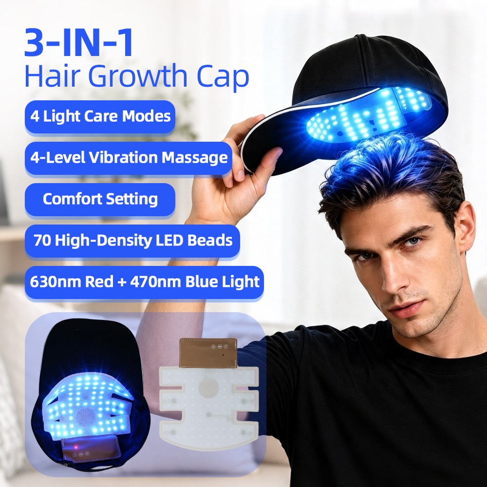 Hair Care Nutrition - 630nm Kırmızı Işık+470nm Mavi Işık Saç