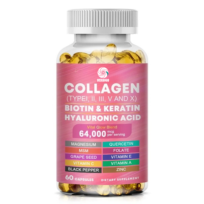 Hair Care Vitamin E - Çoklu Kolajen, Biotin ve Keratin İçeren