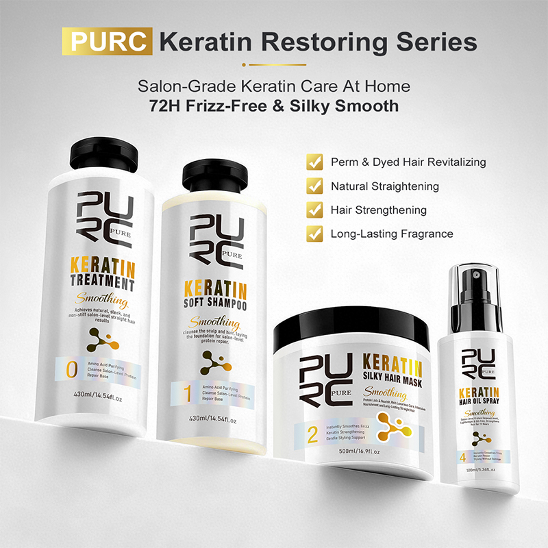 PURC Keratin Bakım Seti Düzleş - Hair Care Keratin Treatment incelemesi ve fiyatı